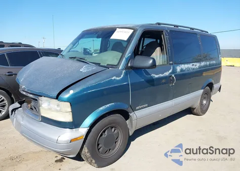 1998 GMC Safari Sle из США, поврежденный, VIN 1GKDM19W4WB522103